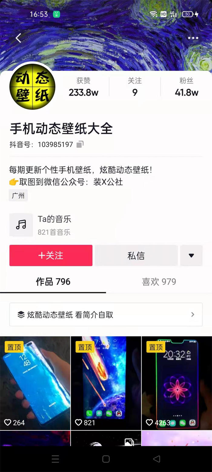 新手操作抖音壁纸号的详细流程，简单易上手，轻松月入30000+-甘南项目网