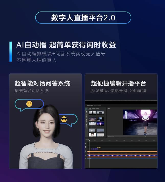 百度推出AI数字人：可24小时不停直播带货-甘南项目网