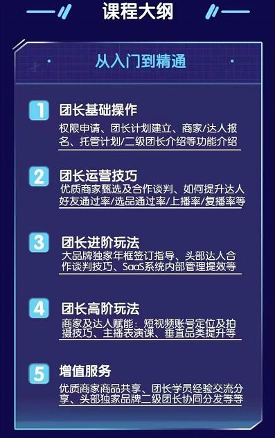 招商团长运营宝典，从0基础小白到精通-甘南项目网