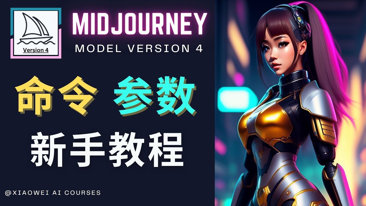 Midjourney新手入门教程，轻松创作顶级图像，命令参数-新手教程-甘南项目网