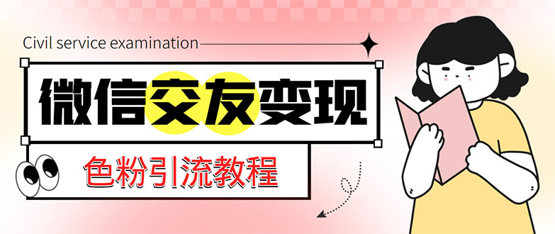 微信交友变现项目，吸引全网LSP男粉精准变现，小白也能轻松上手，日入500+-甘南项目网