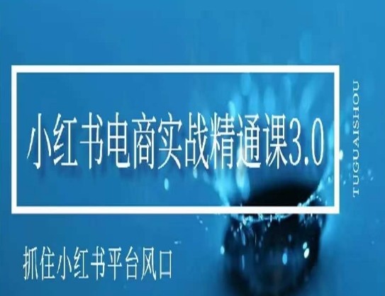 小红书电商实战精通课3.0，抓住小红书平台的风口，不错过有一个赚钱的机会-甘南项目网