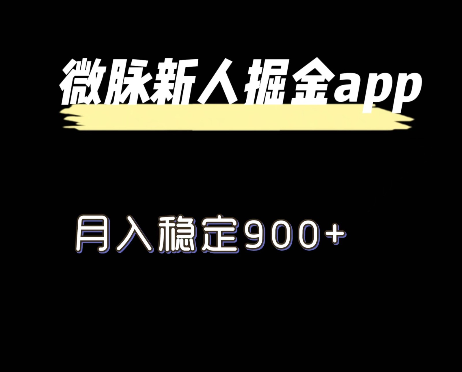 最新微脉长久项目，拉新掘金，月入稳定900+-甘南项目网